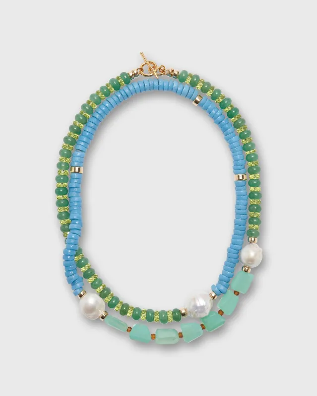 Cabana Necklace in Lime Berry sold by Mashburn