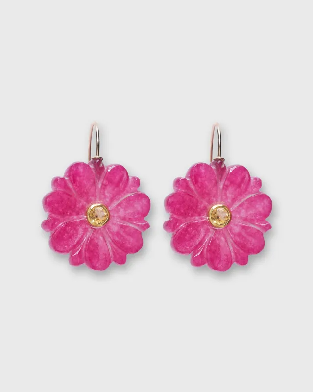 New Bloom Earrings in Fuchsia sold by Mashburn