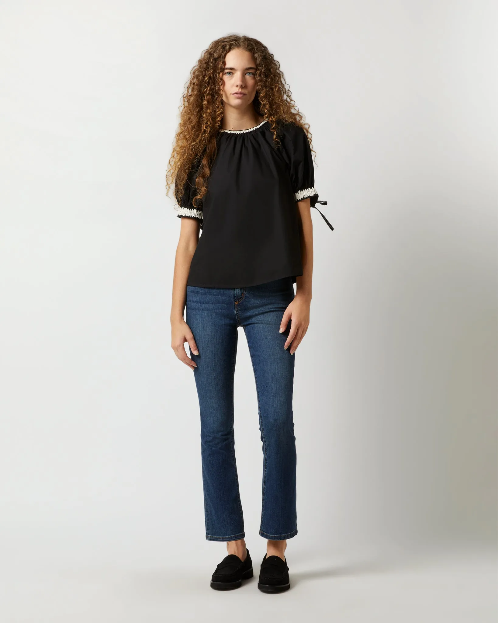 Amara Top in Raven sold by Mashburn product image thumbnail 3