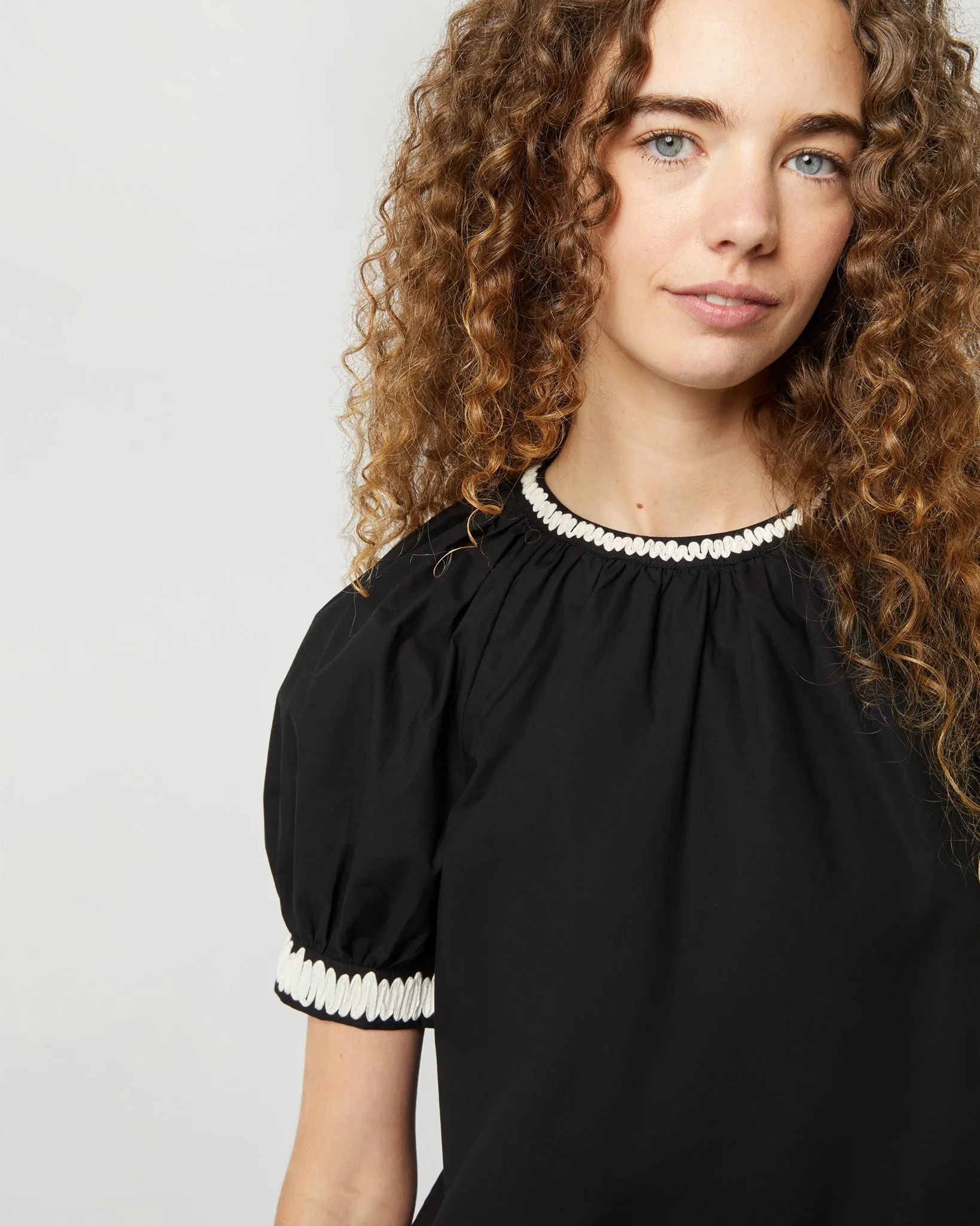 Amara Top in Raven sold by Mashburn product image thumbnail 2