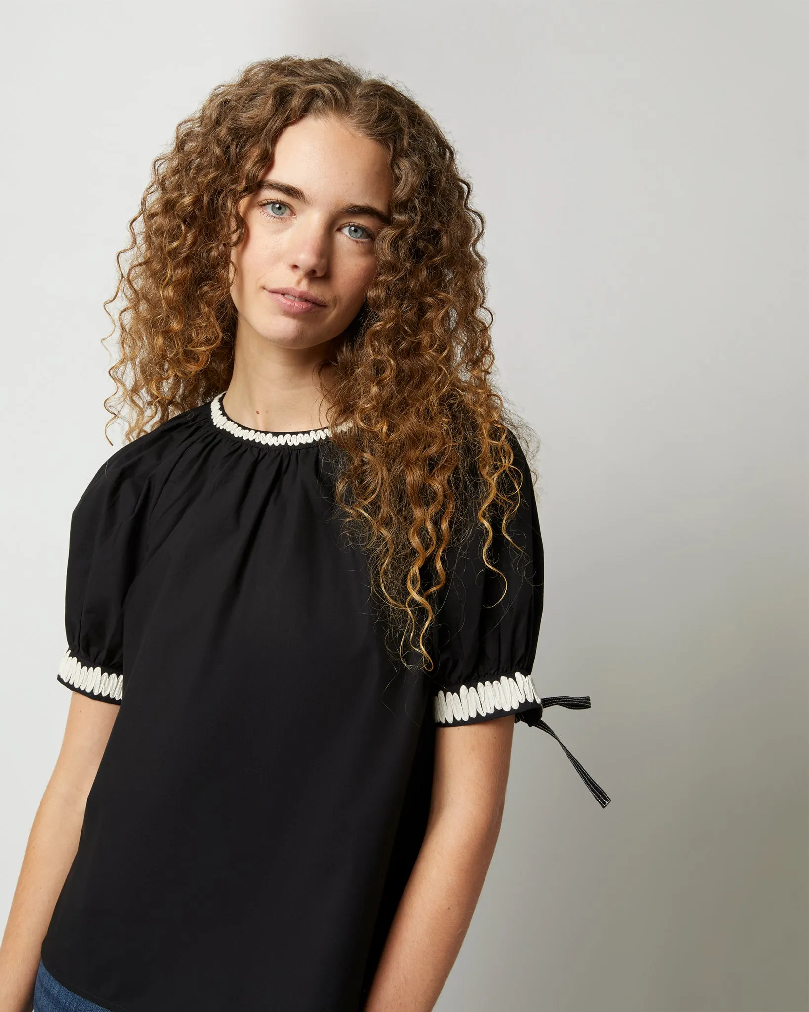 Amara Top in Raven sold by Mashburn product image thumbnail 4