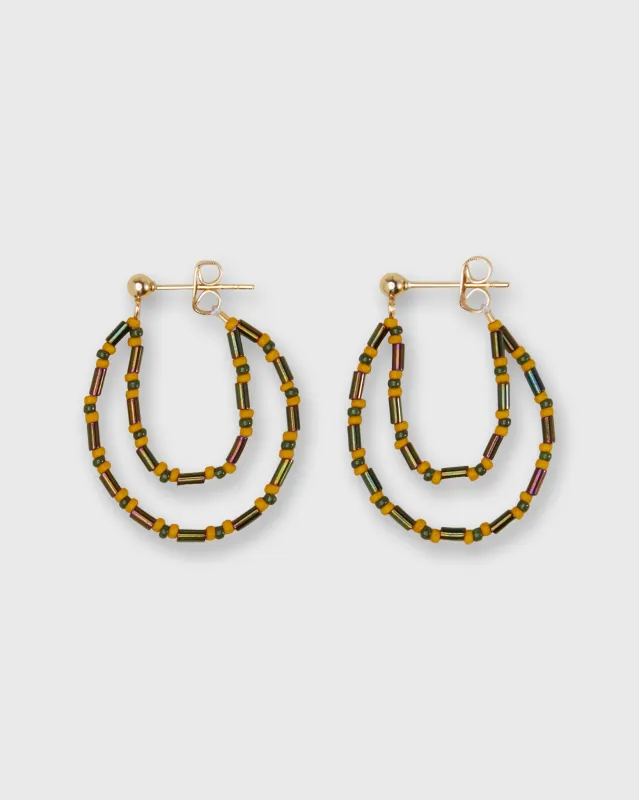 Swoop Earrings in Green sold by Mashburn