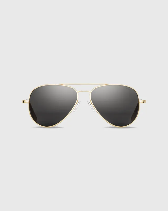Concorde Sunglasses in 23K Gold/American Gray sold by Mashburn