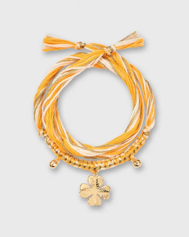 Honolulu Bracelet in Yellow/Orange made by Mashburn