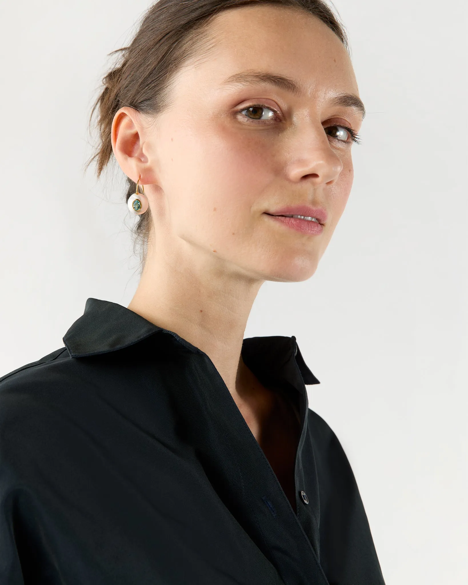 Pearl Pablo Earrings in Blue Topaz sold by Mashburn product image thumbnail 2