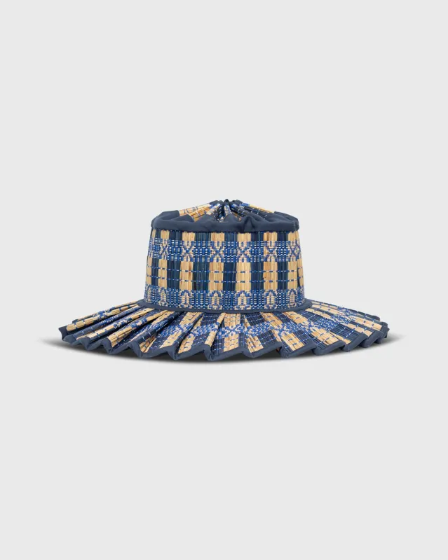 Midi Capri Hat in Mediterranean sold by Mashburn