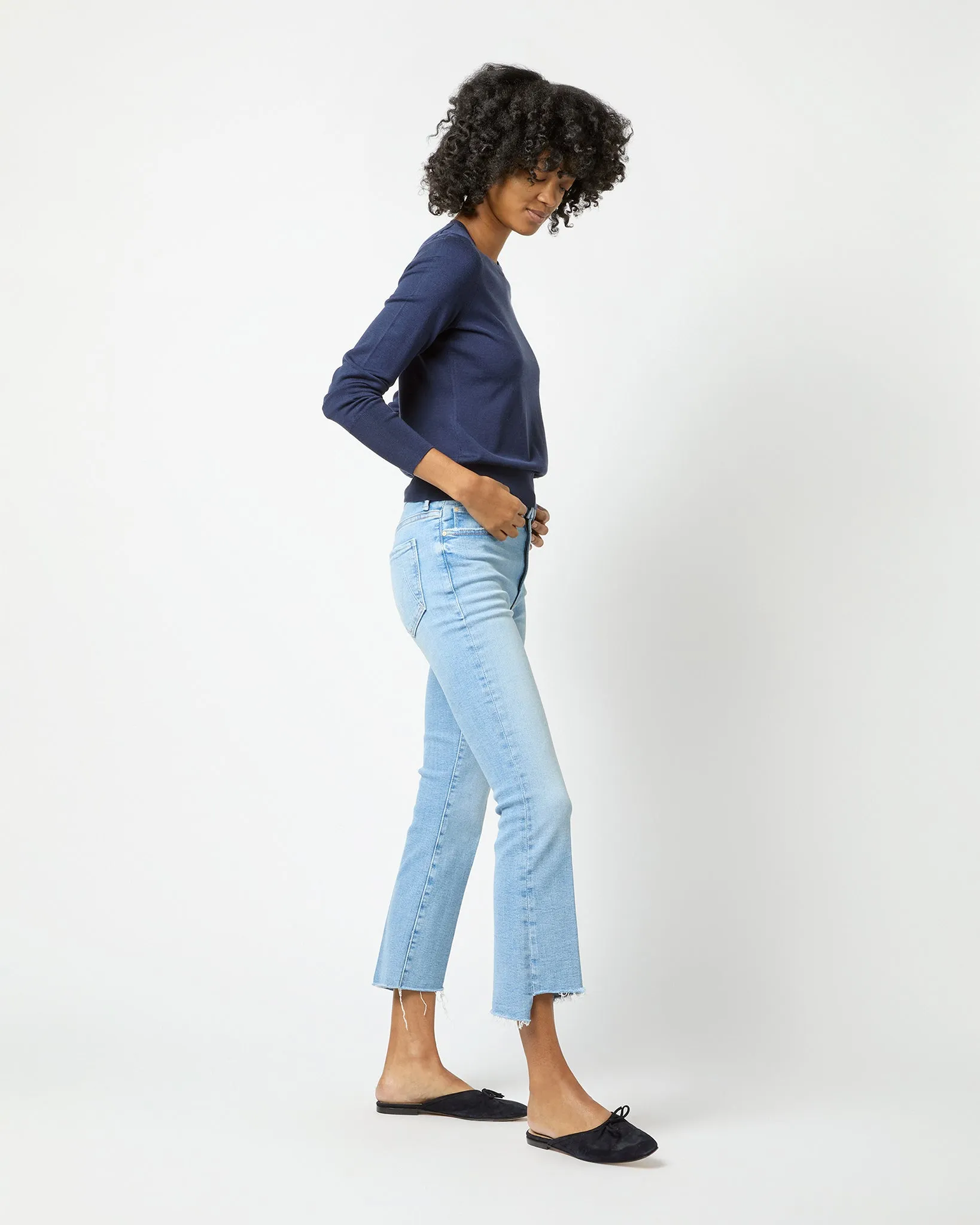 The Insider Crop Step Fray Jean in Limited Ediiton sold by Mashburn product image thumbnail 2
