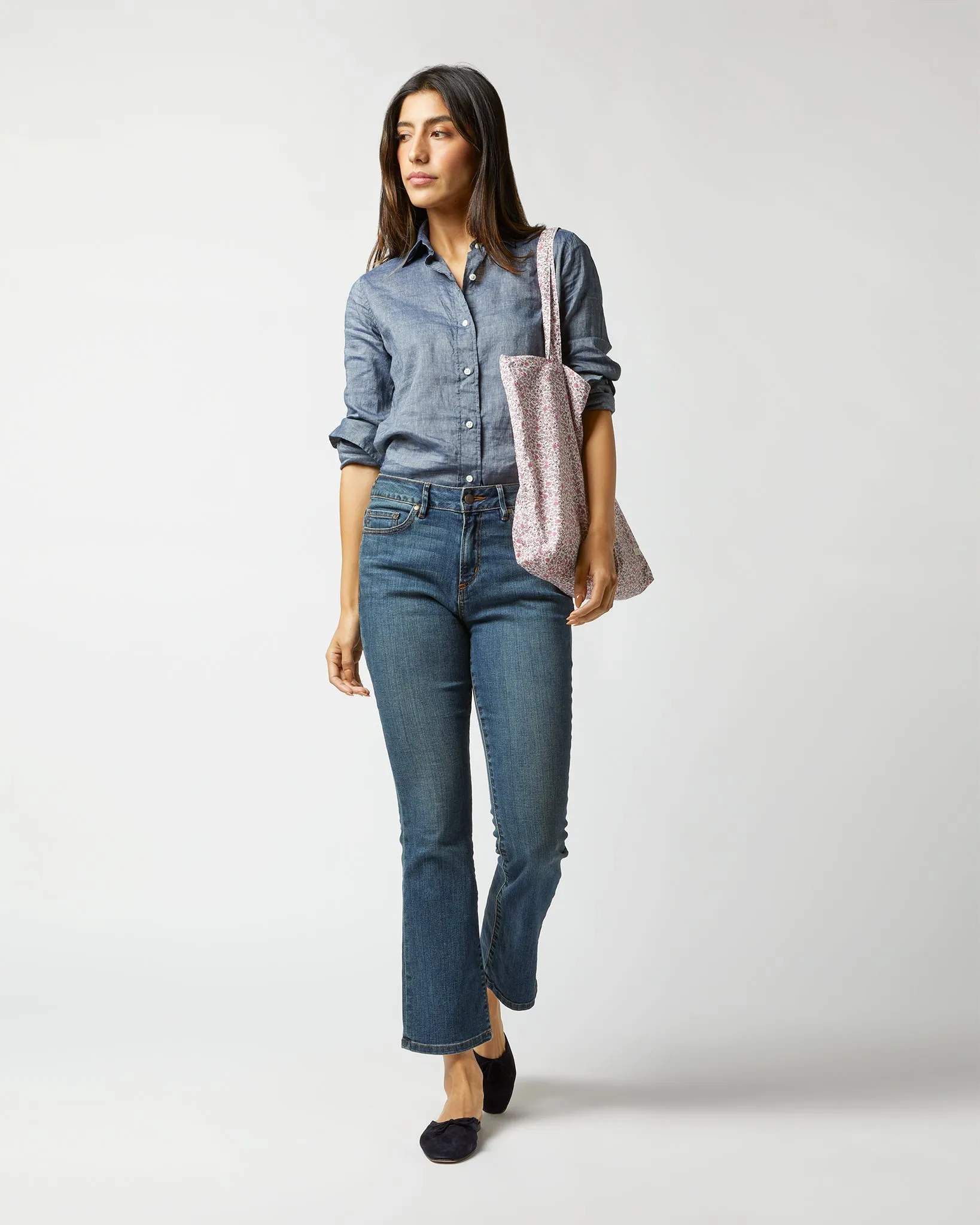 Reusable Tote Bag in Pink Diderot Liberty Fabric sold by Mashburn product image thumbnail 3