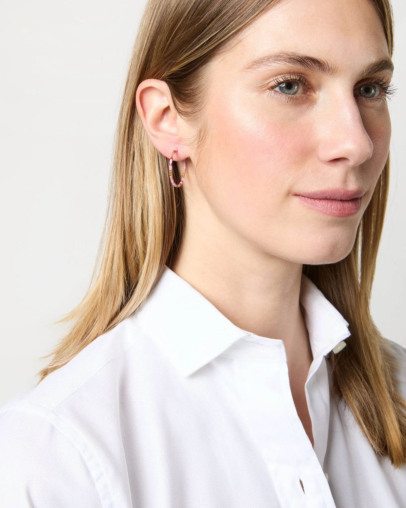 Ana Hoop Earrings in Orchid sold by Mashburn product image thumbnail 2