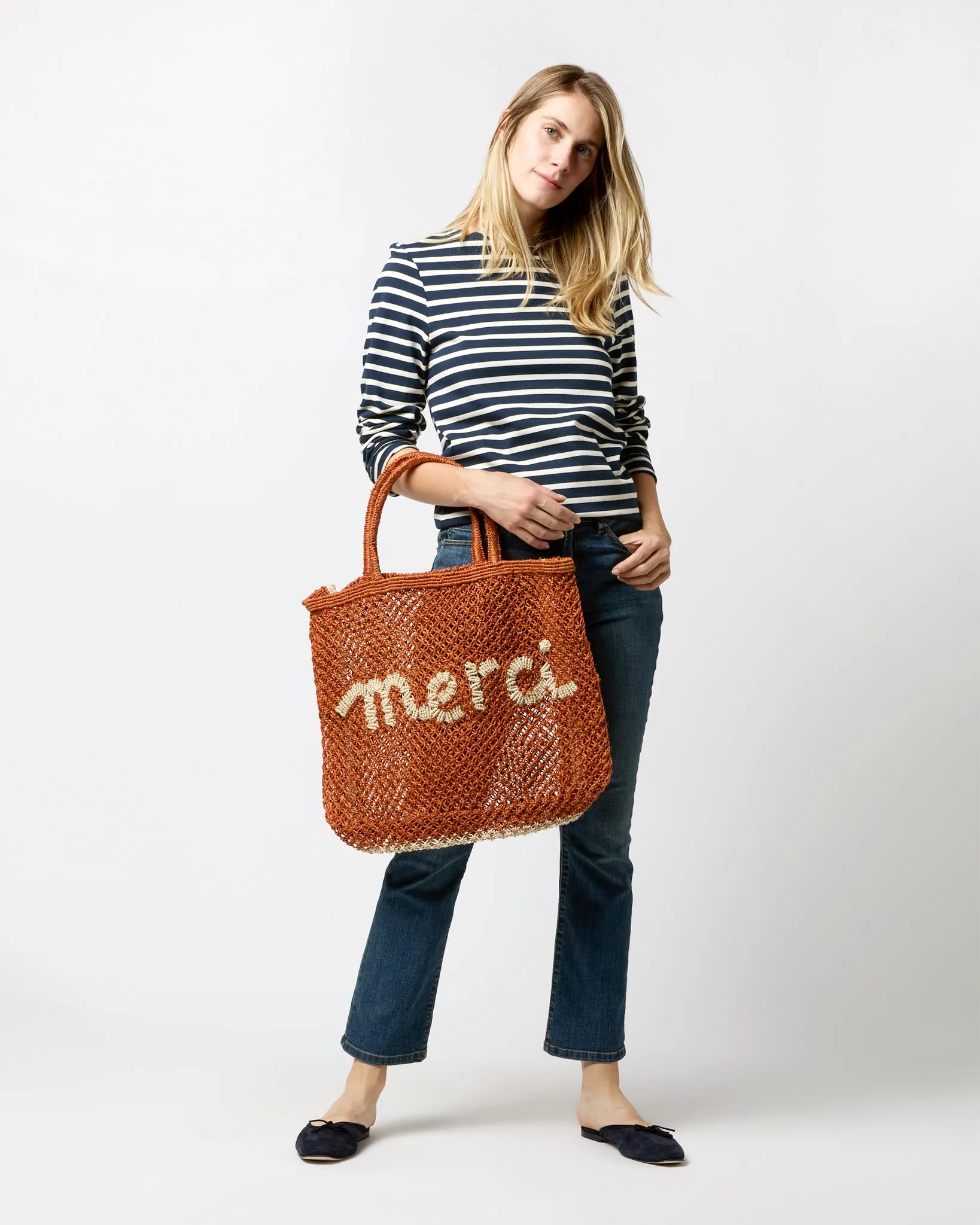 Large Merci Tote in Ginger sold by Mashburn product image thumbnail 2