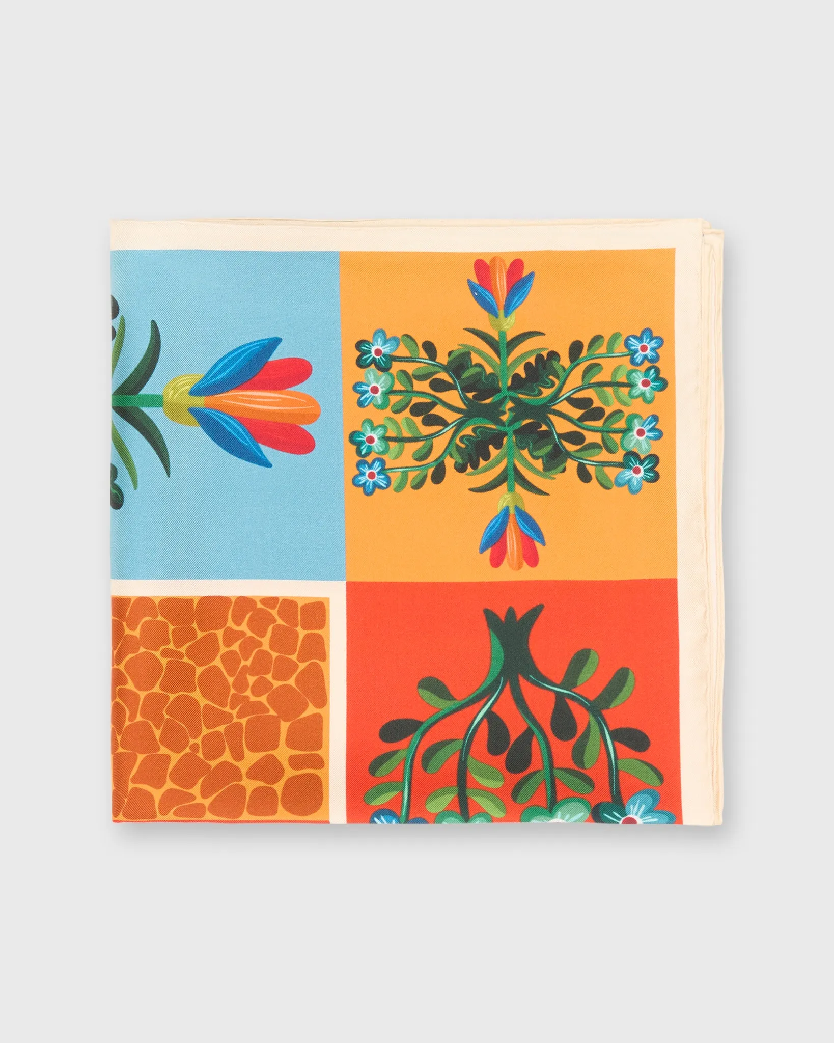 Silk Square Scarf in Mexico sold by Mashburn product image thumbnail 2