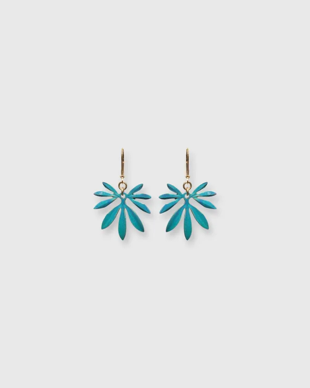 Ocean Bambu Earrings in Blue/Green sold by Mashburn