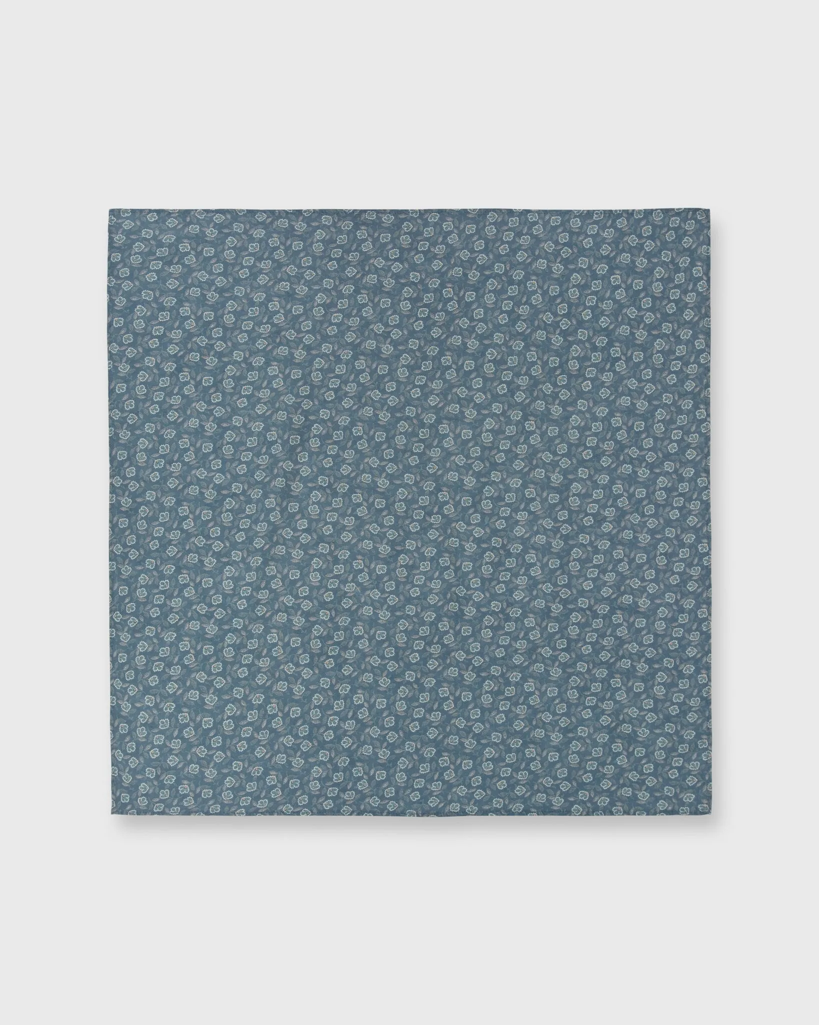 Bandana in Slate/Mint Floral Dot sold by Mashburn product image thumbnail 2