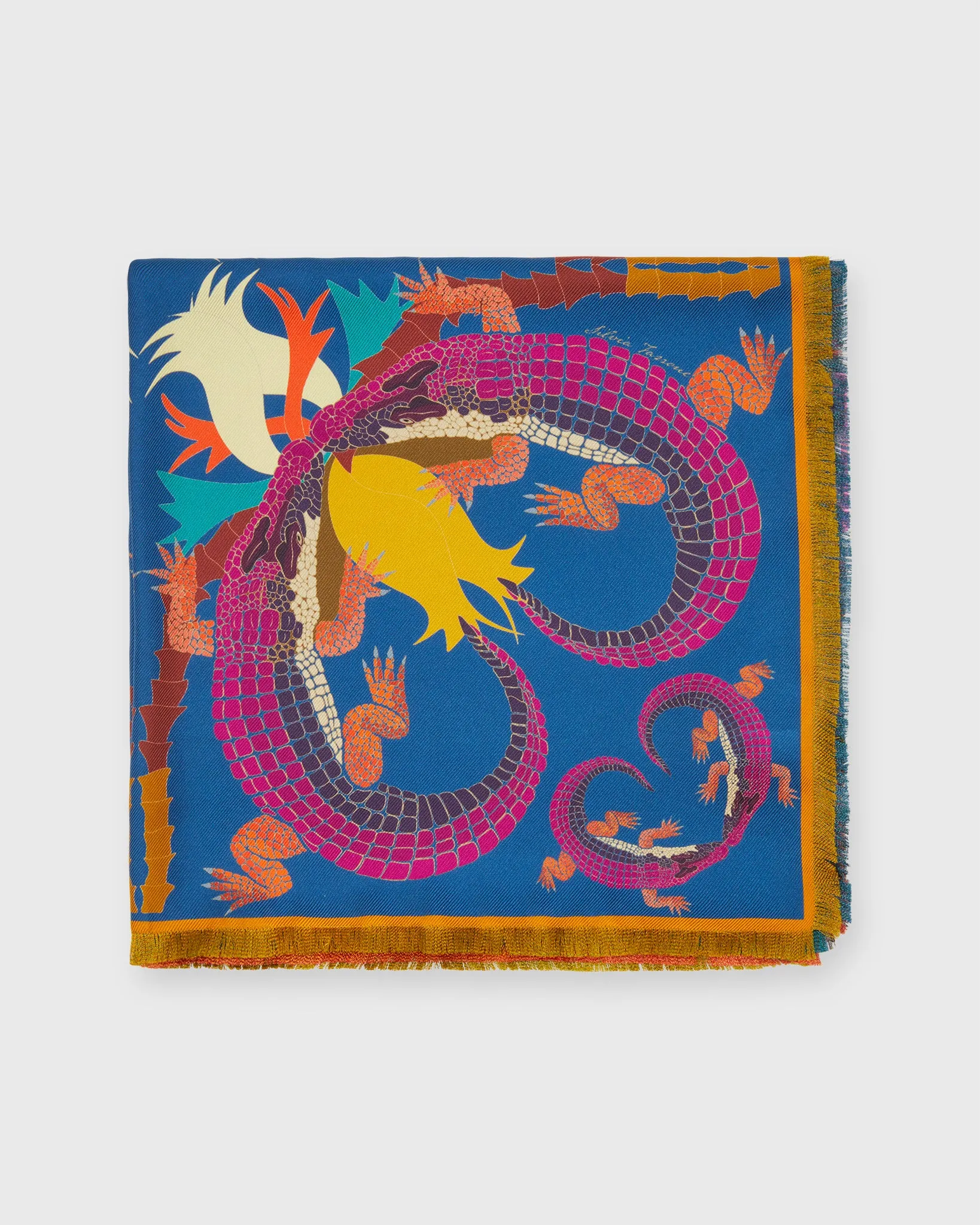 Reversible Four Square Scarf in Multi sold by Mashburn product image thumbnail 2