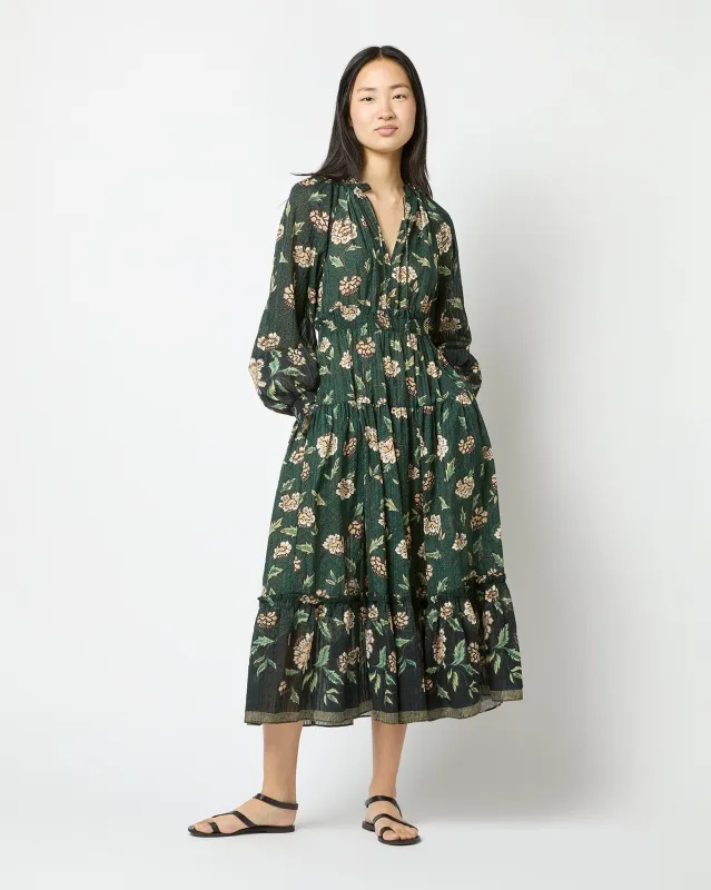 Katerina Dress in Balsam made by Ulla Johnson