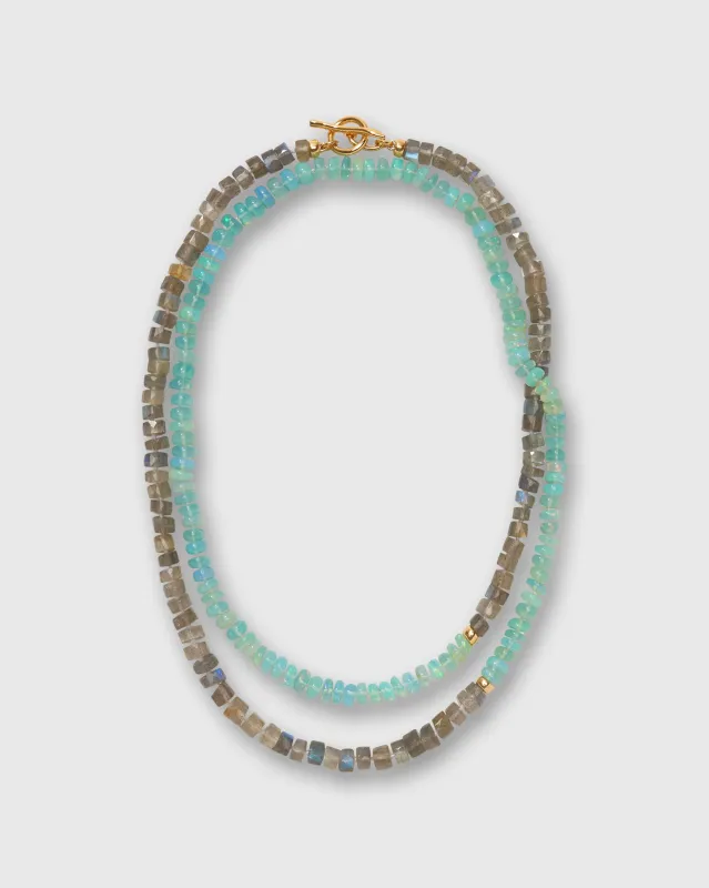 Sea Grass Necklace in Multi made by Lizzie Fortunato