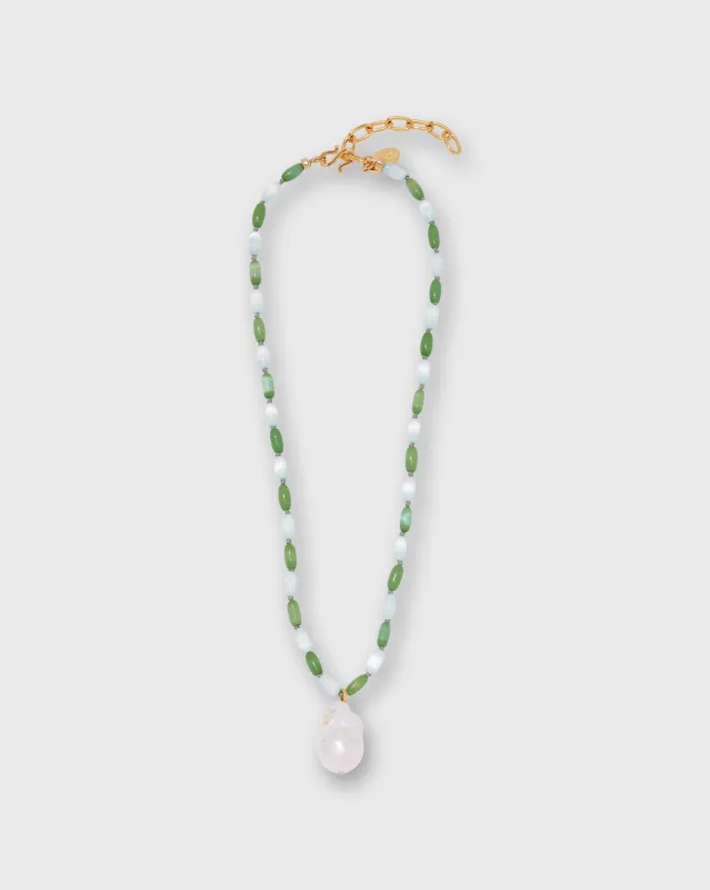 Atlantic Necklace in Grass sold by Mashburn
