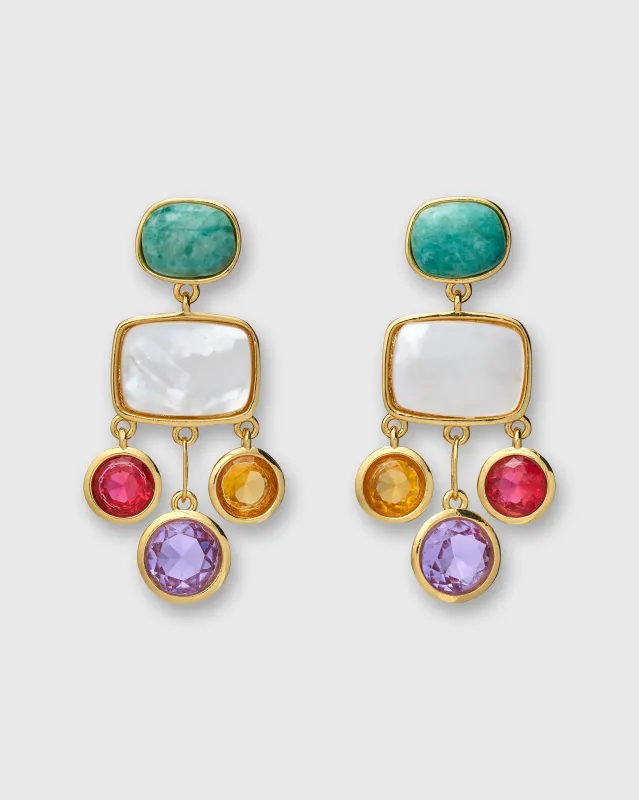 Parade Earrings in Multi sold by Mashburn