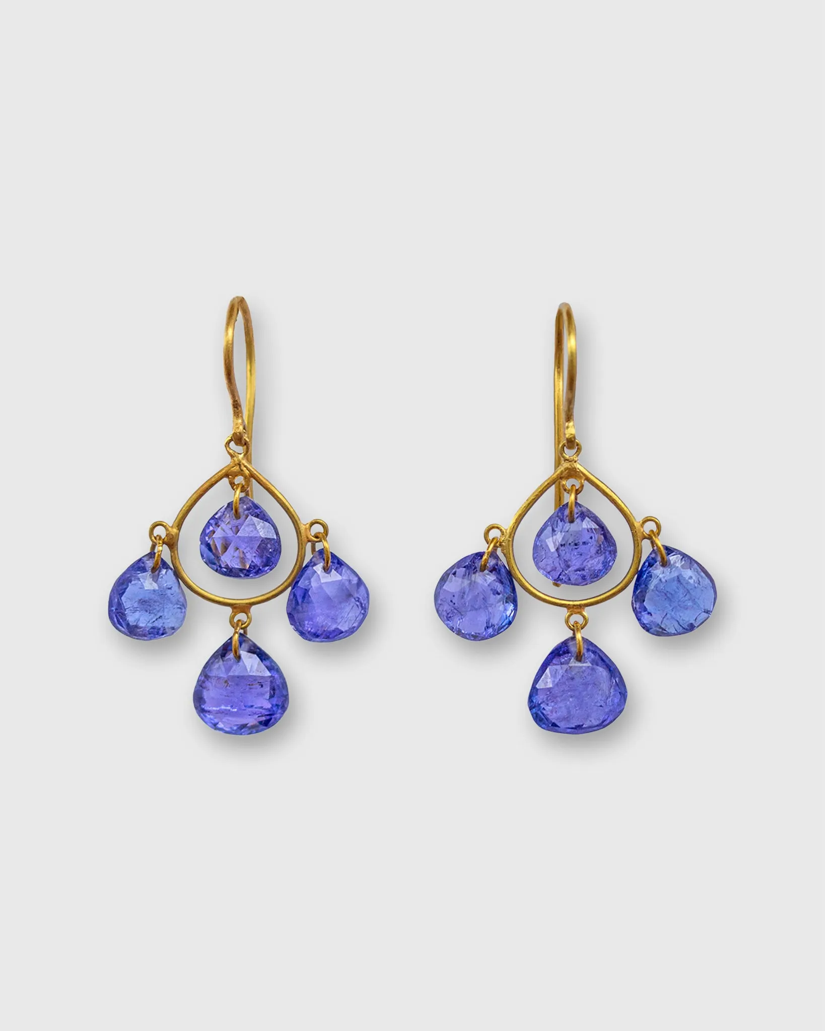 Small Candeliere Earrings in Tanzanite sold by Mashburn product image thumbnail 3