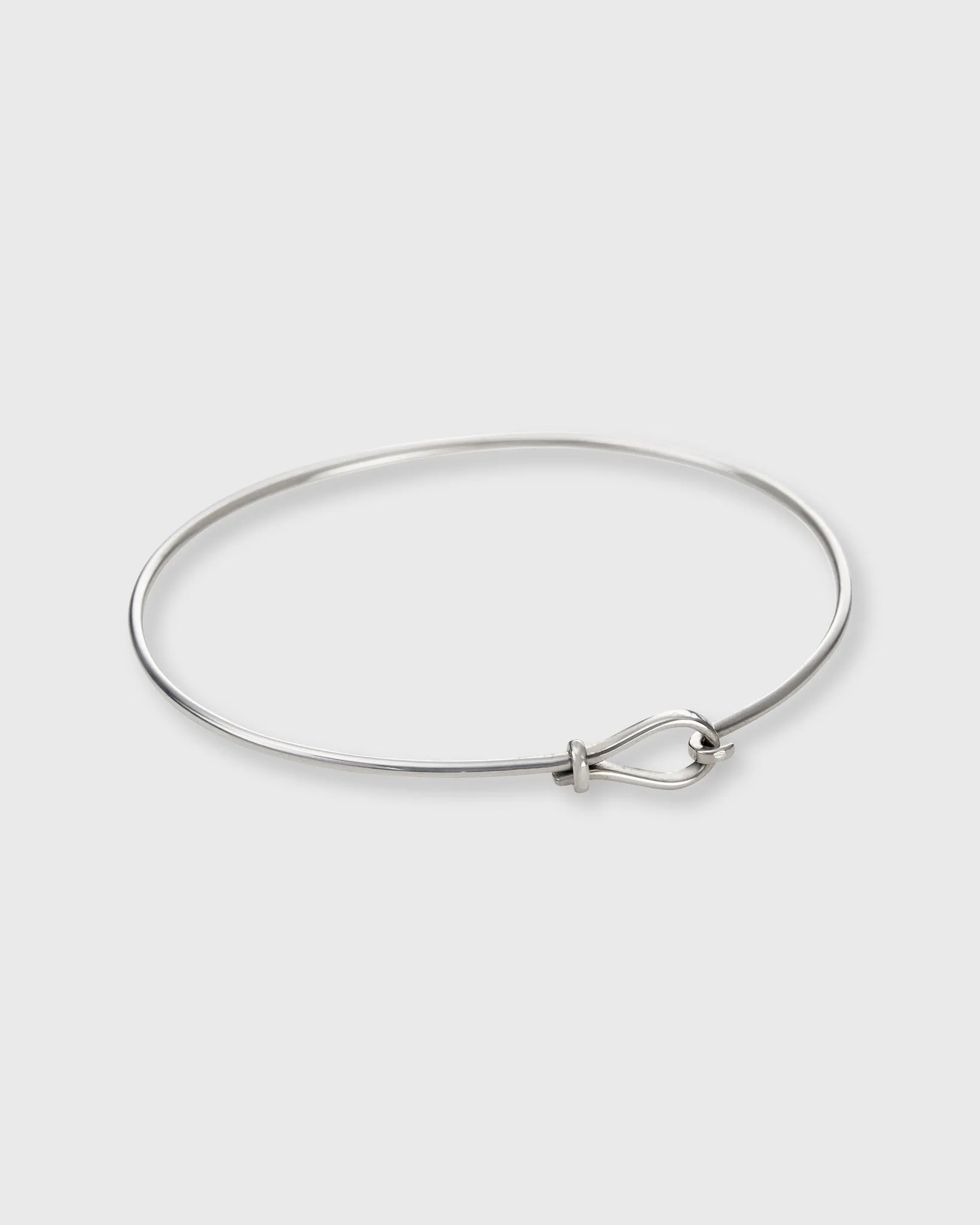 Simple Wire Bracelet in Sterling Silver sold by Mashburn