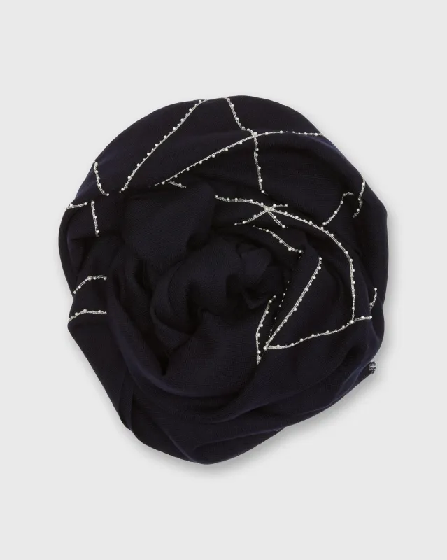 Giraffe/Elephant Scarf in Peacock sold by Mashburn