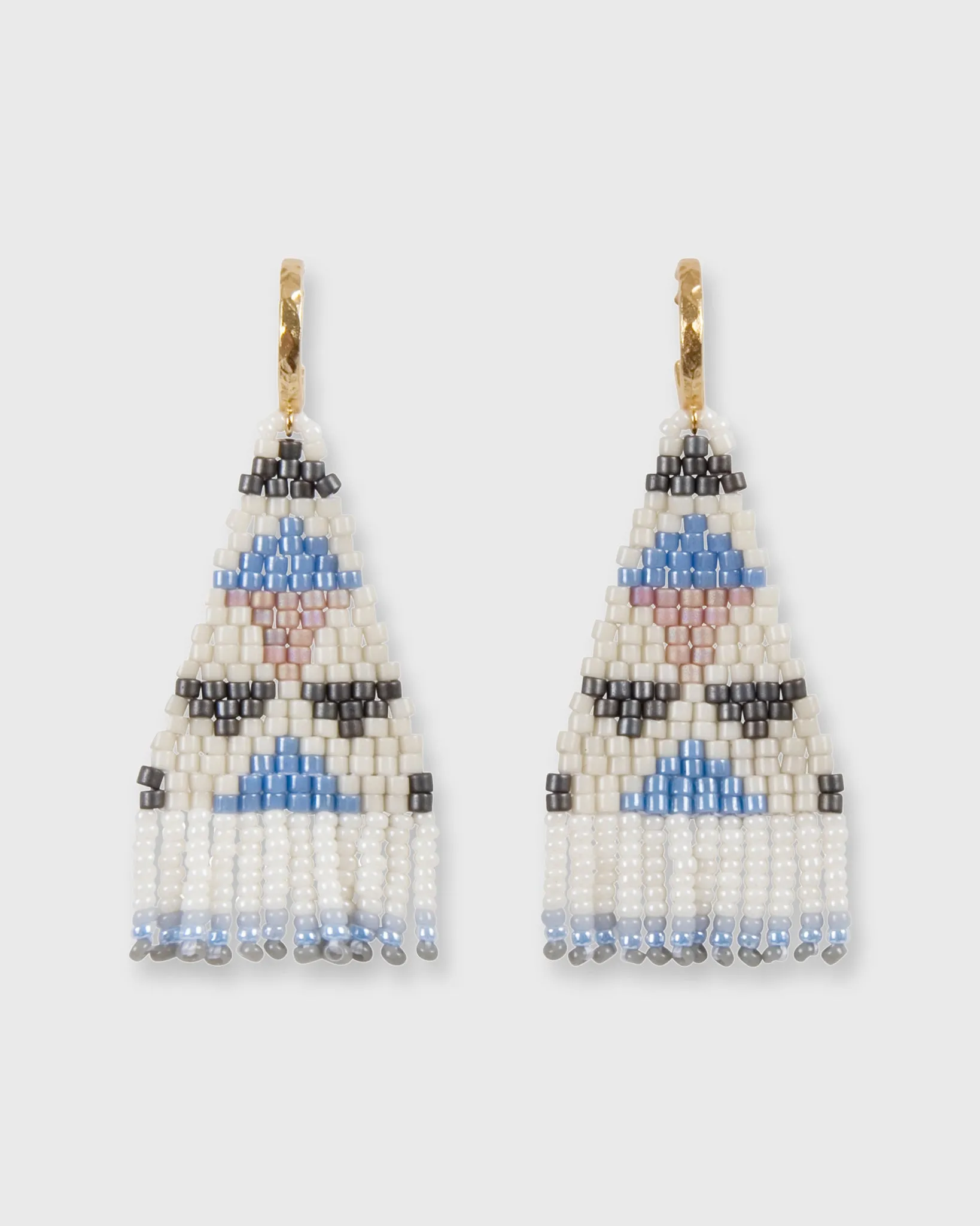 Taos Earrings in Cream sold by Mashburn