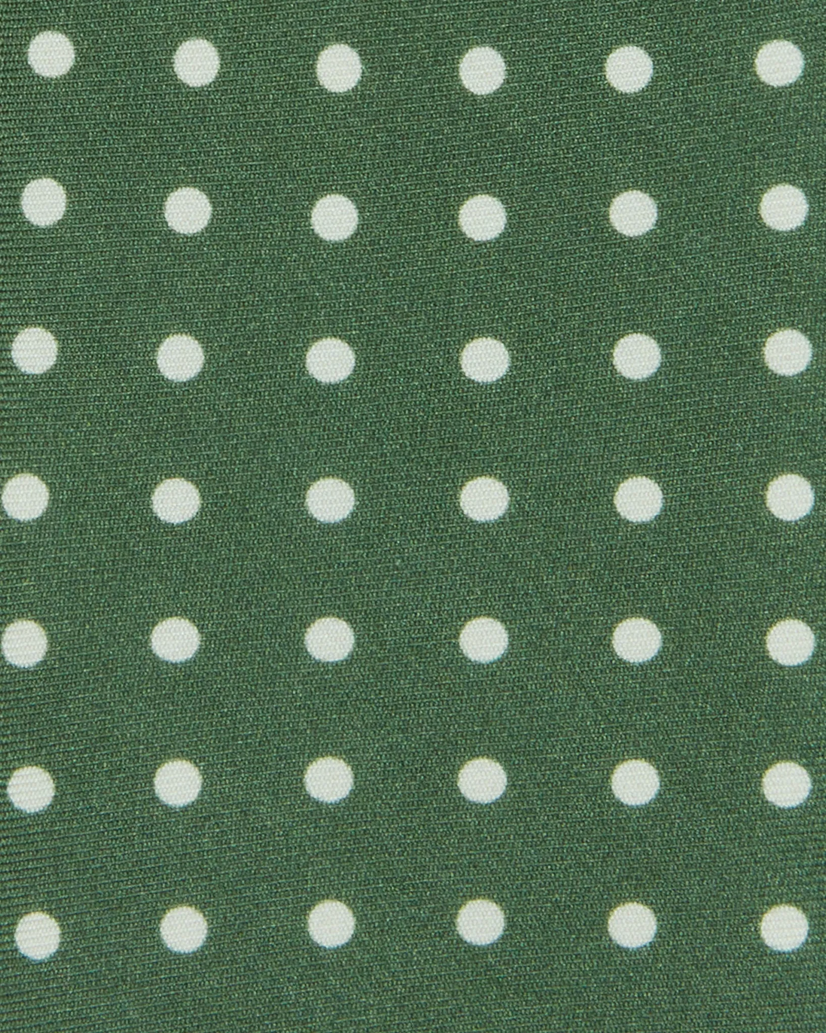 Silk Print Tie in Hunter/Bone Polka Dot sold by Mashburn product image thumbnail 2