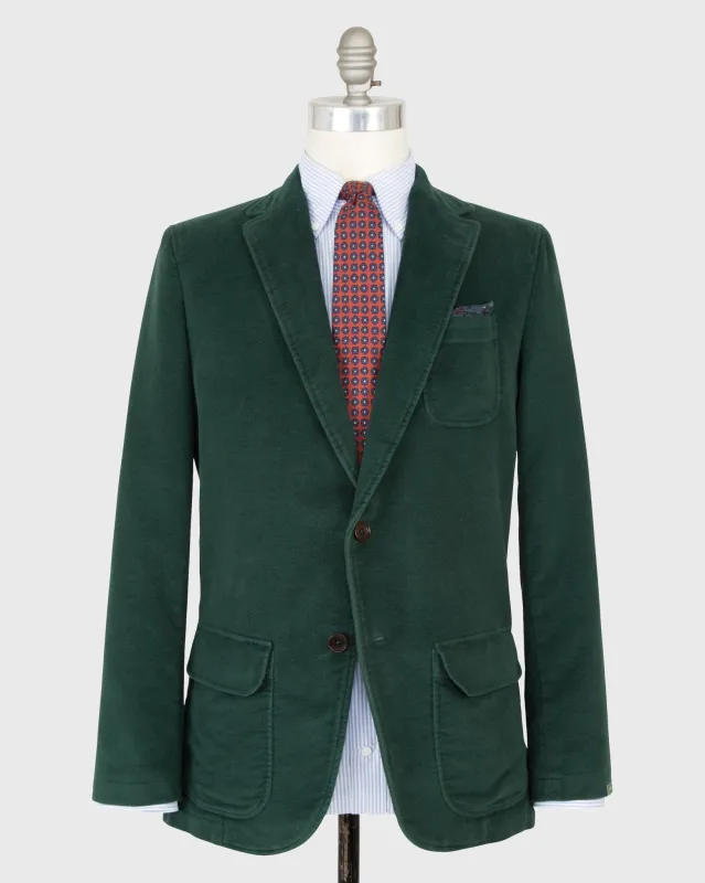 Butcher Jacket in Spruce Moleskin made by Sid Mashburn