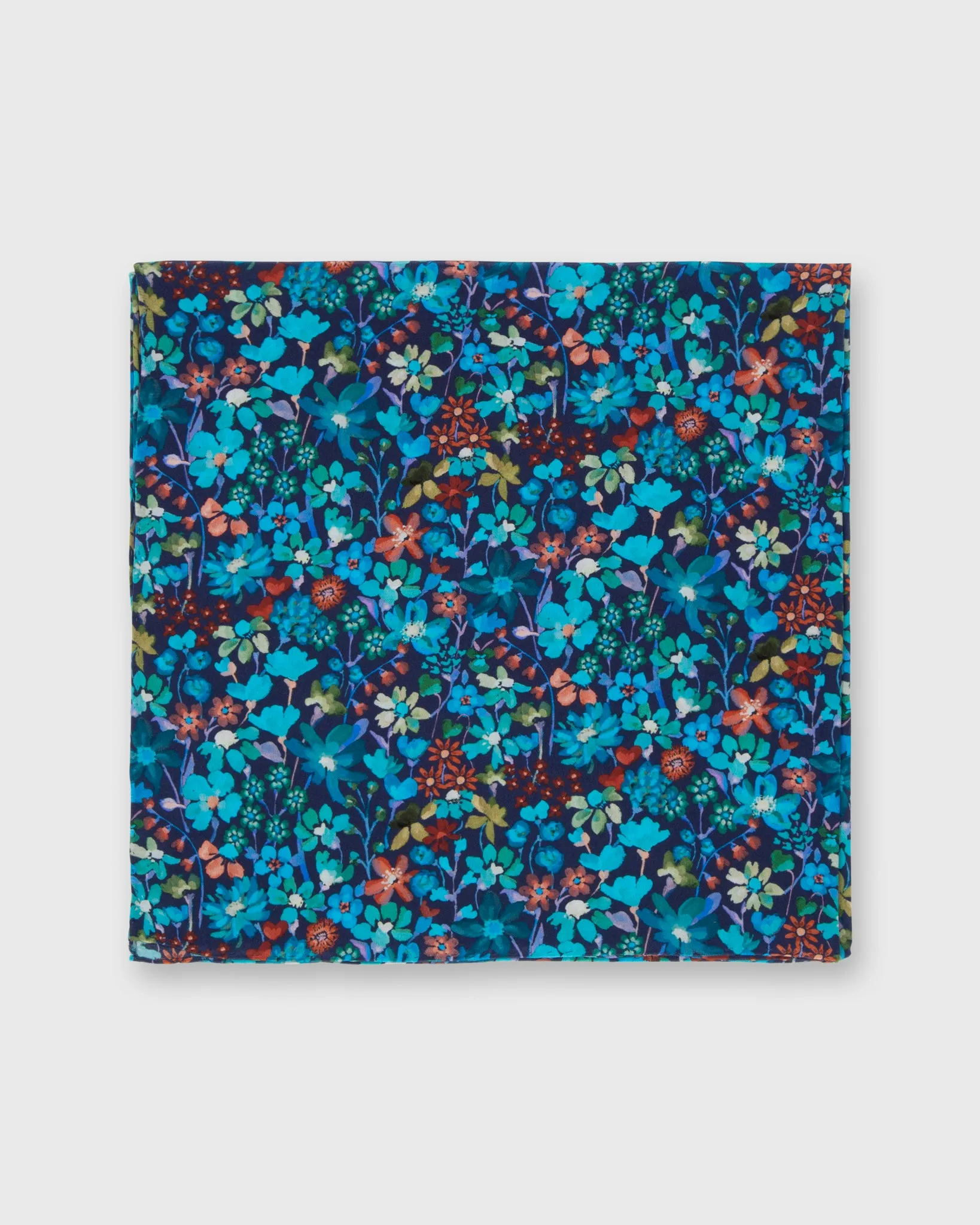 Anyway Scarf in Blue Dreams Of Summer Liberty Fabric Silk sold by Mashburn product image thumbnail 3