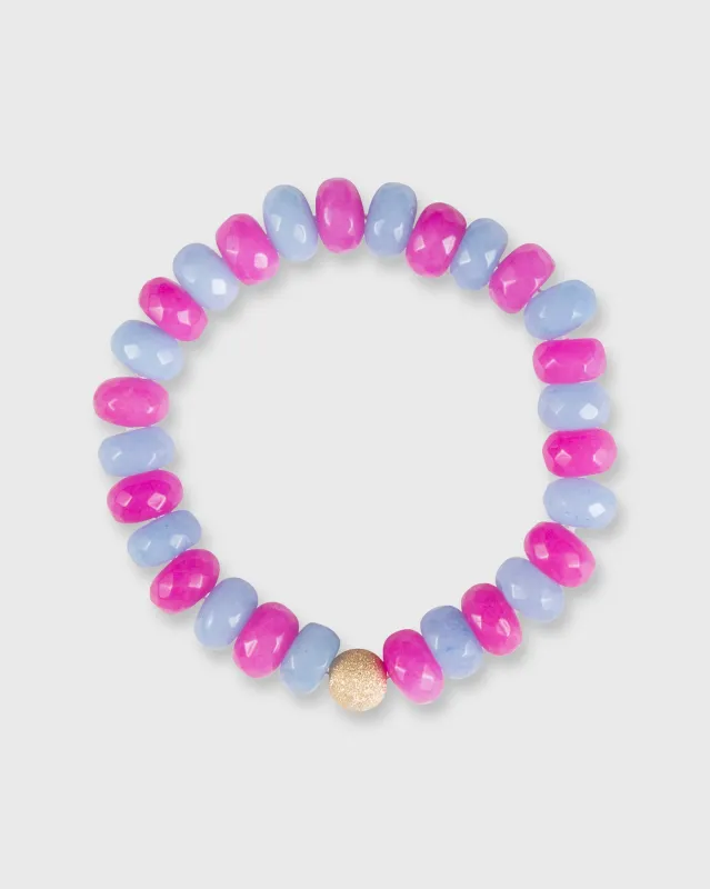 Semi Precious Beaded Bracelet in Mochi sold by Mashburn