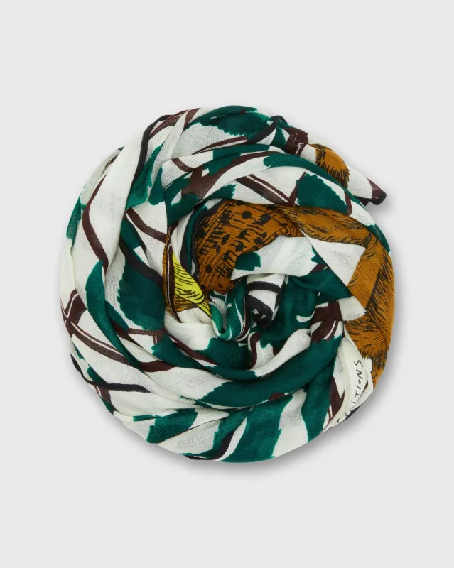 Paradisio Scarf in Green made by Mashburn