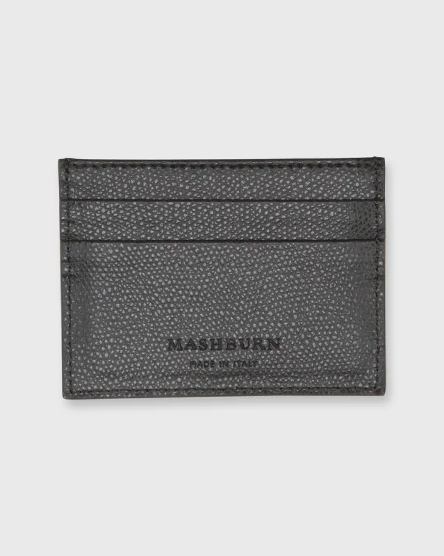 Card Holder in Black Leather made by Mashburn