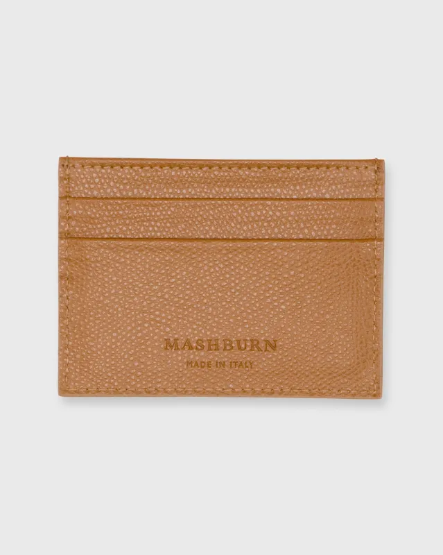Card Holder in English Tan Leather sold by Mashburn