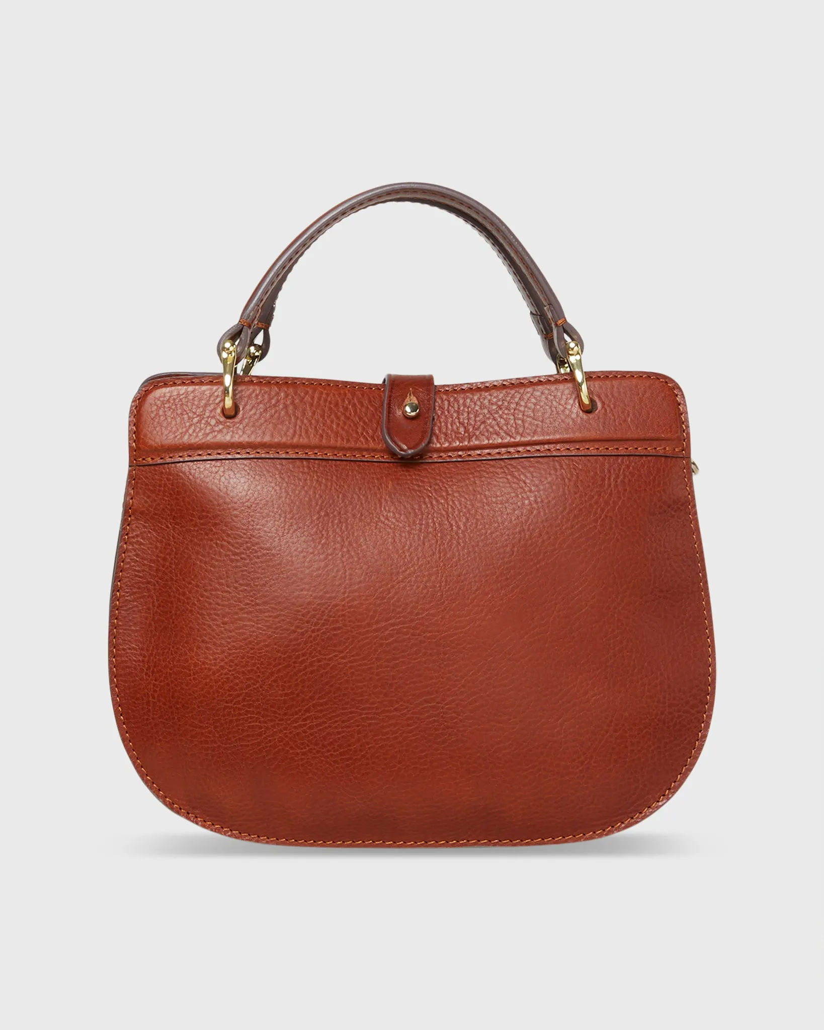 Natalie Crossbody Bag in English Tan Leather sold by Mashburn