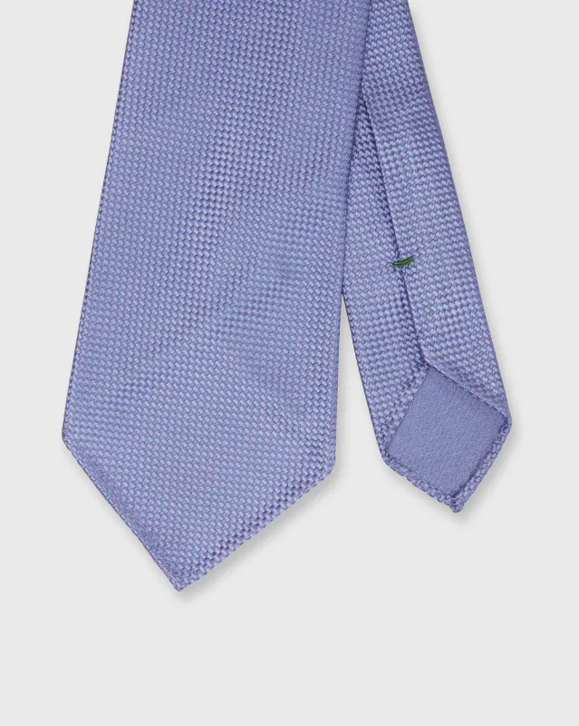 Silk Jacquard Tie in Periwinkle made by Sid Mashburn