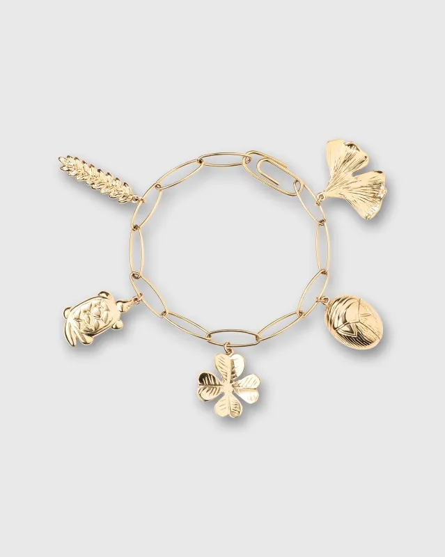Aurélie Bracelet in Gold sold by Mashburn