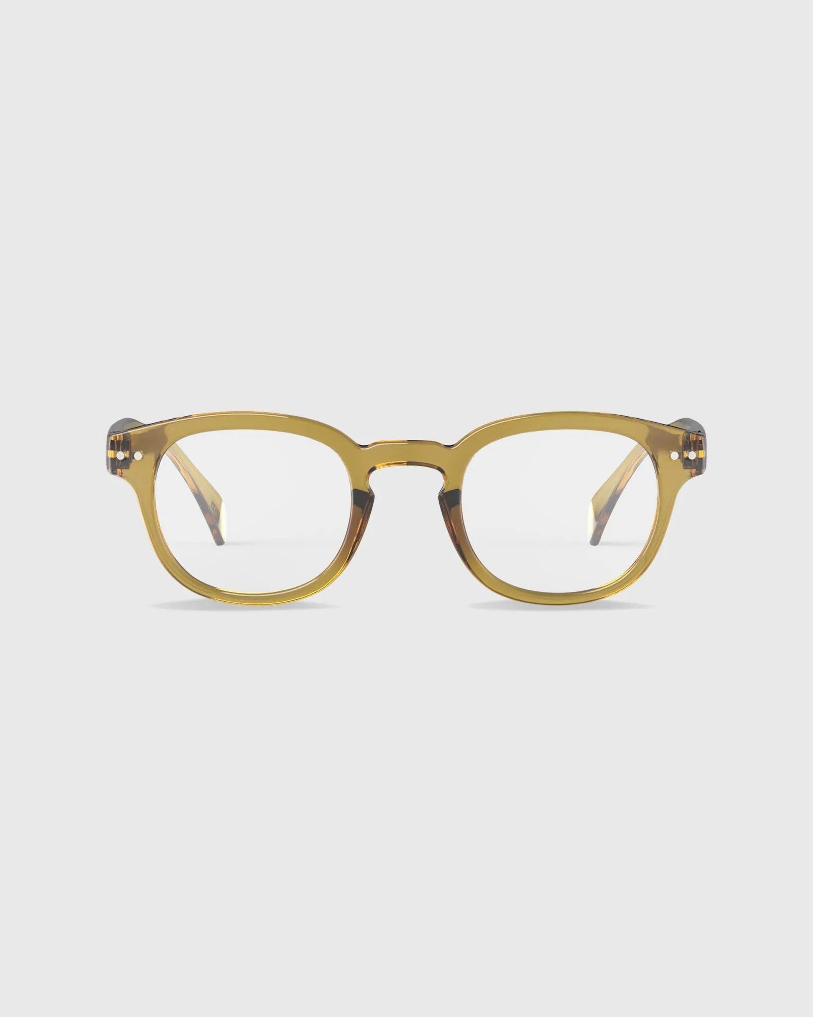 #C Reading Glasses in Golden Green sold by Mashburn