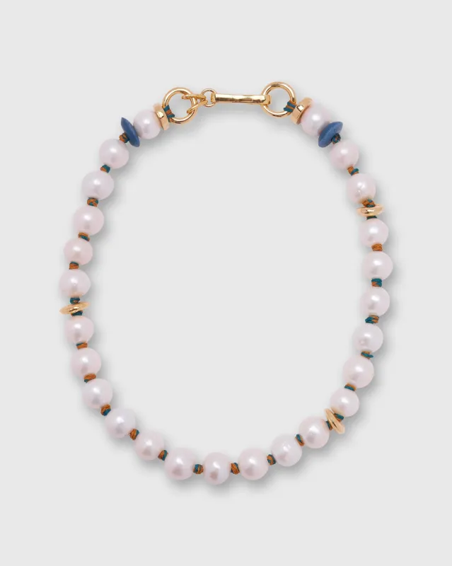Pacifica Pearl Collar Necklace in Multi made by Lizzie Fortunato