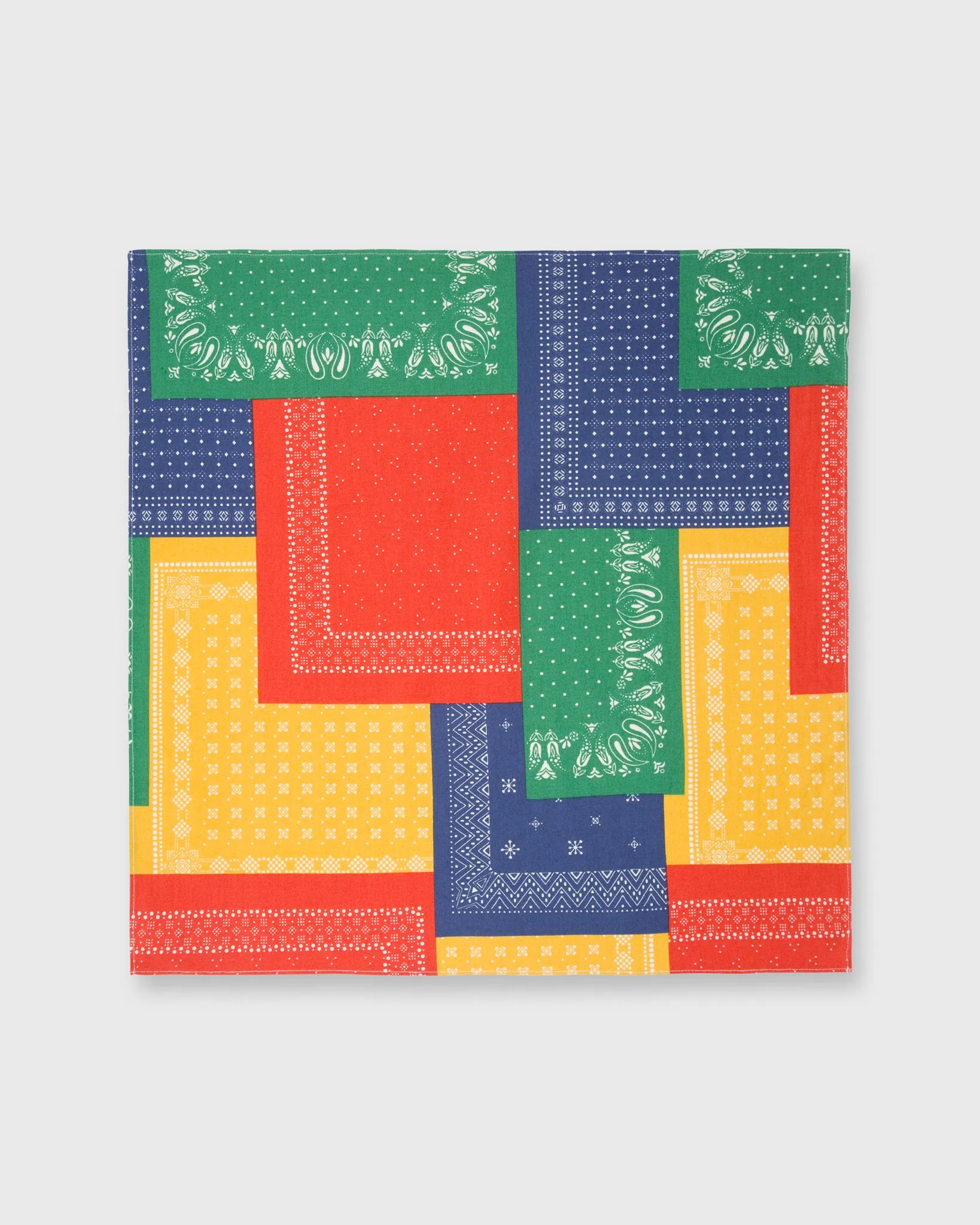 Bandana in Multi Patchwork sold by Mashburn product image thumbnail 2