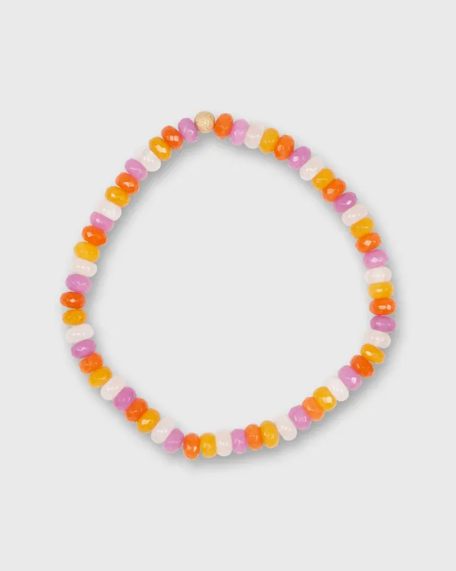 Semi Precious Beaded Choker in Sorbetti made by Mashburn