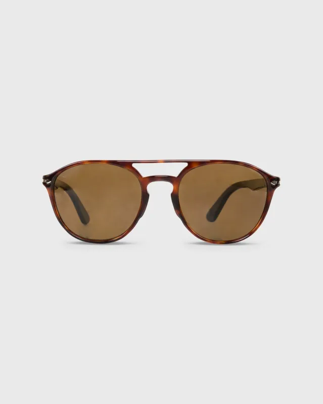 PO3170S Sunglasses in Havana/Brown made by Persol