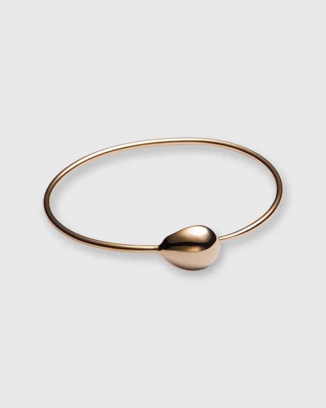 Egg Bracelet in Gold made by Mashburn
