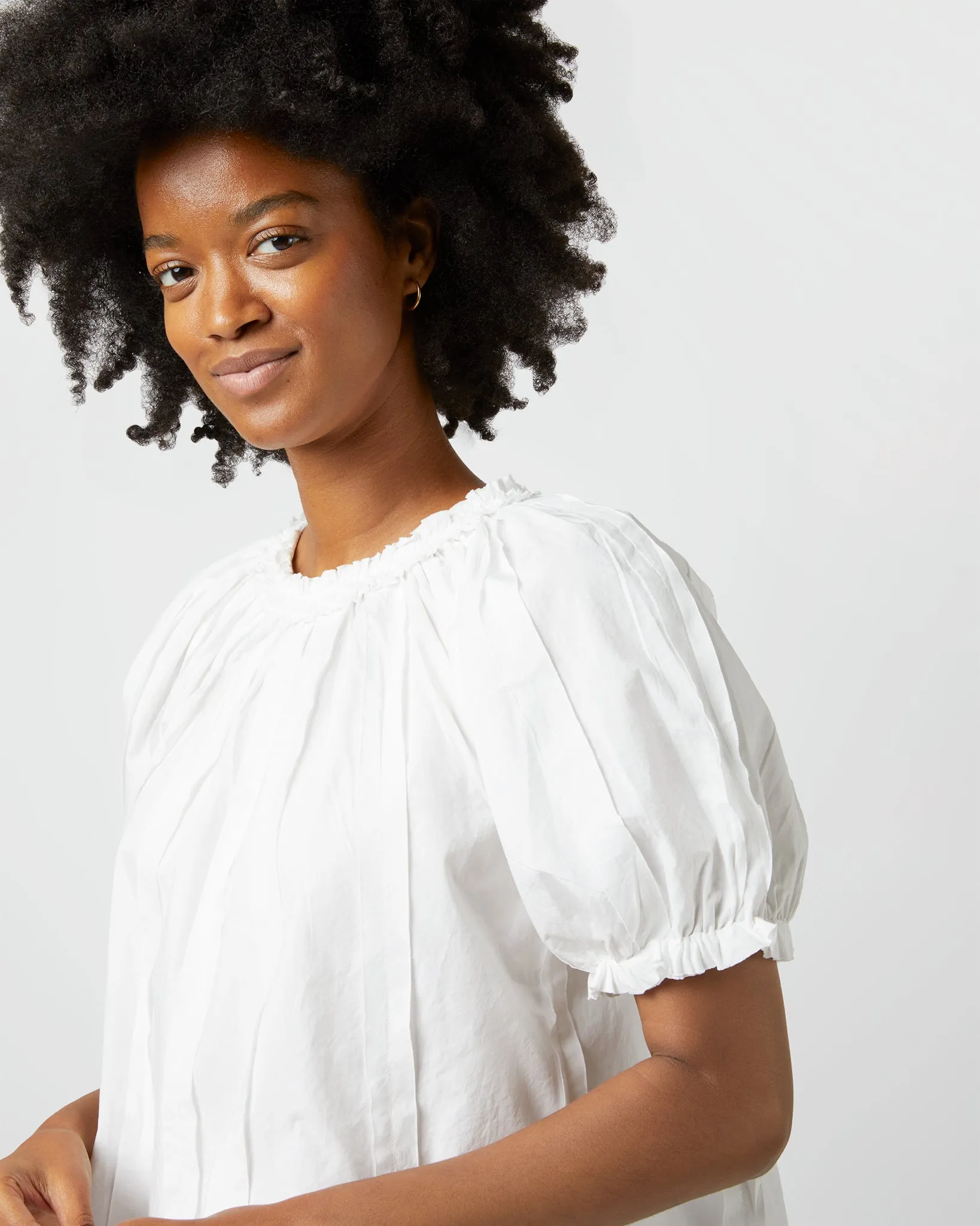 Lora Top in Pristine sold by Mashburn product image thumbnail 2