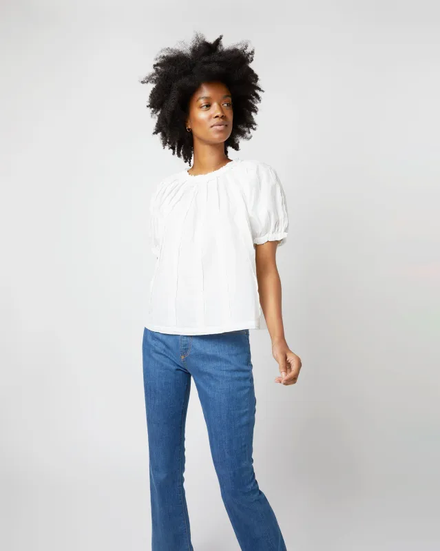 Lora Top in Pristine made by Ulla Johnson