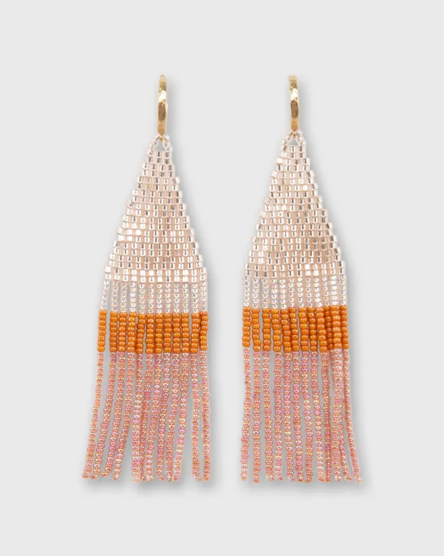 Franja Earrings in Blush made by Mashburn