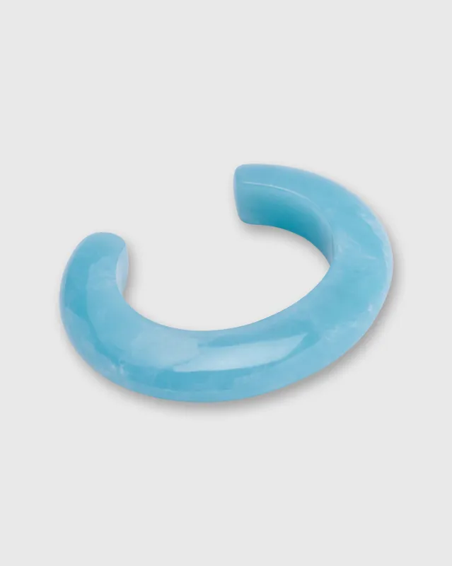 Ridge Cuff in Marbled Aquamarine sold by Mashburn