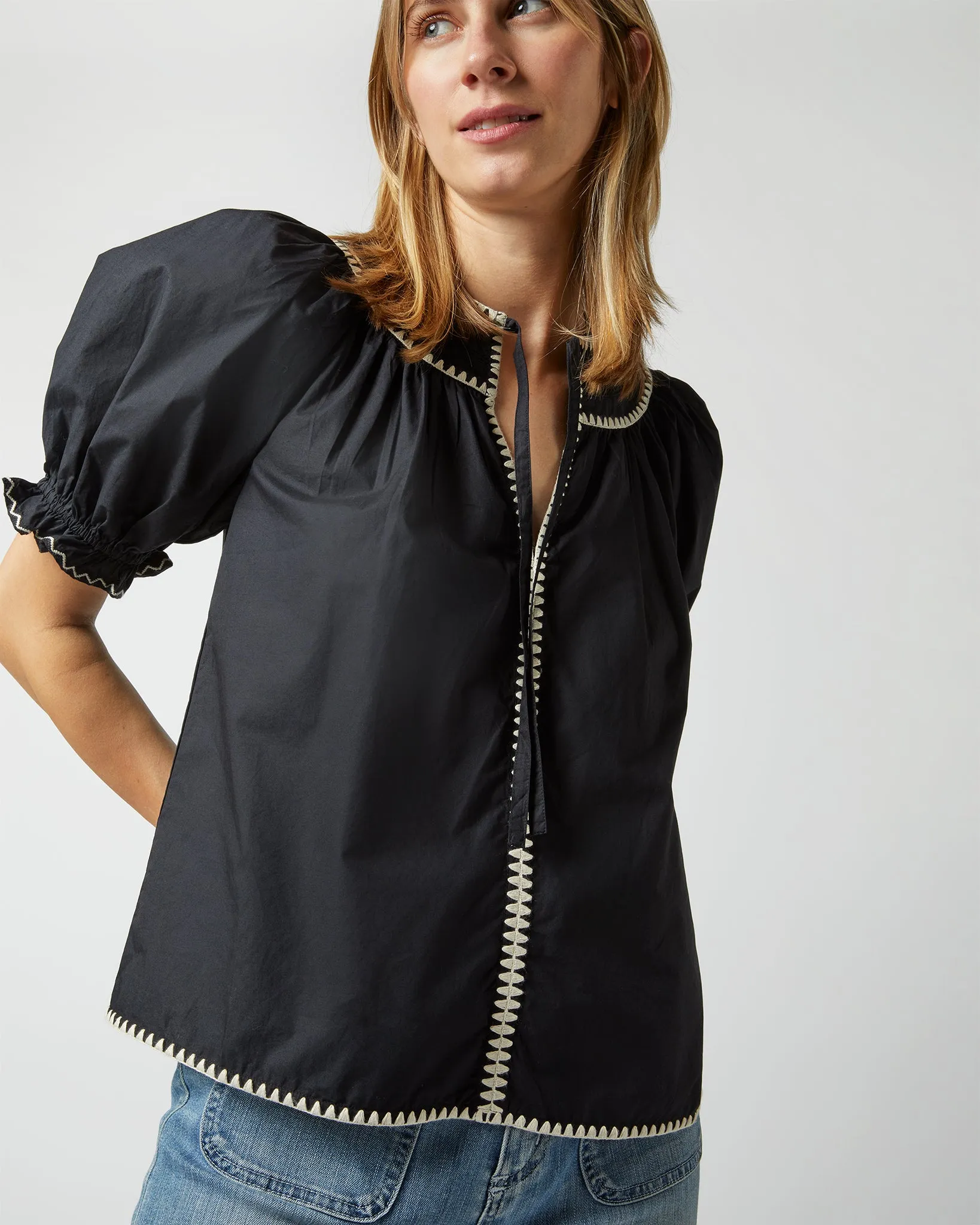 Ruby Top in Noir sold by Mashburn product image thumbnail 2