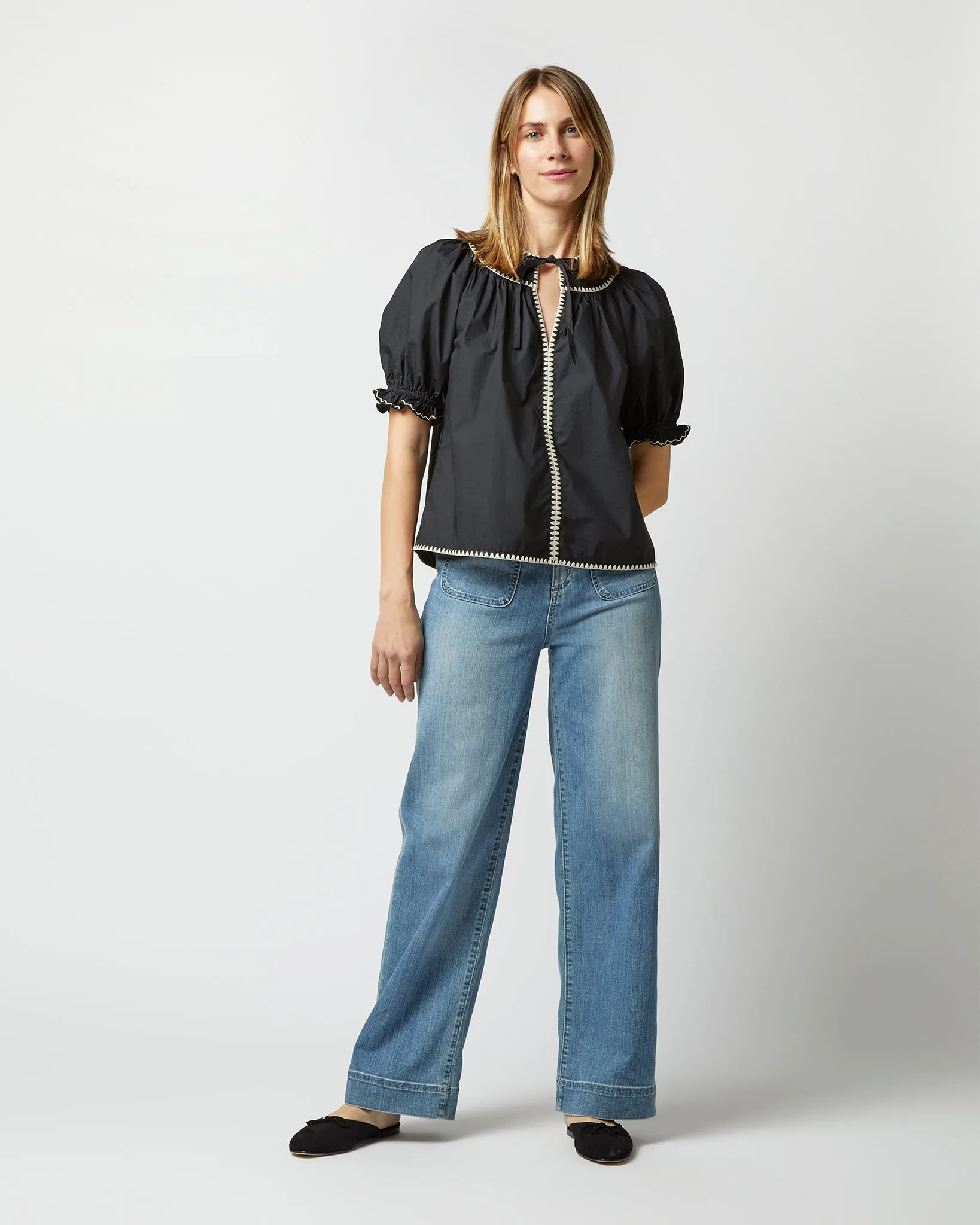 Ruby Top in Noir sold by Mashburn product image thumbnail 3