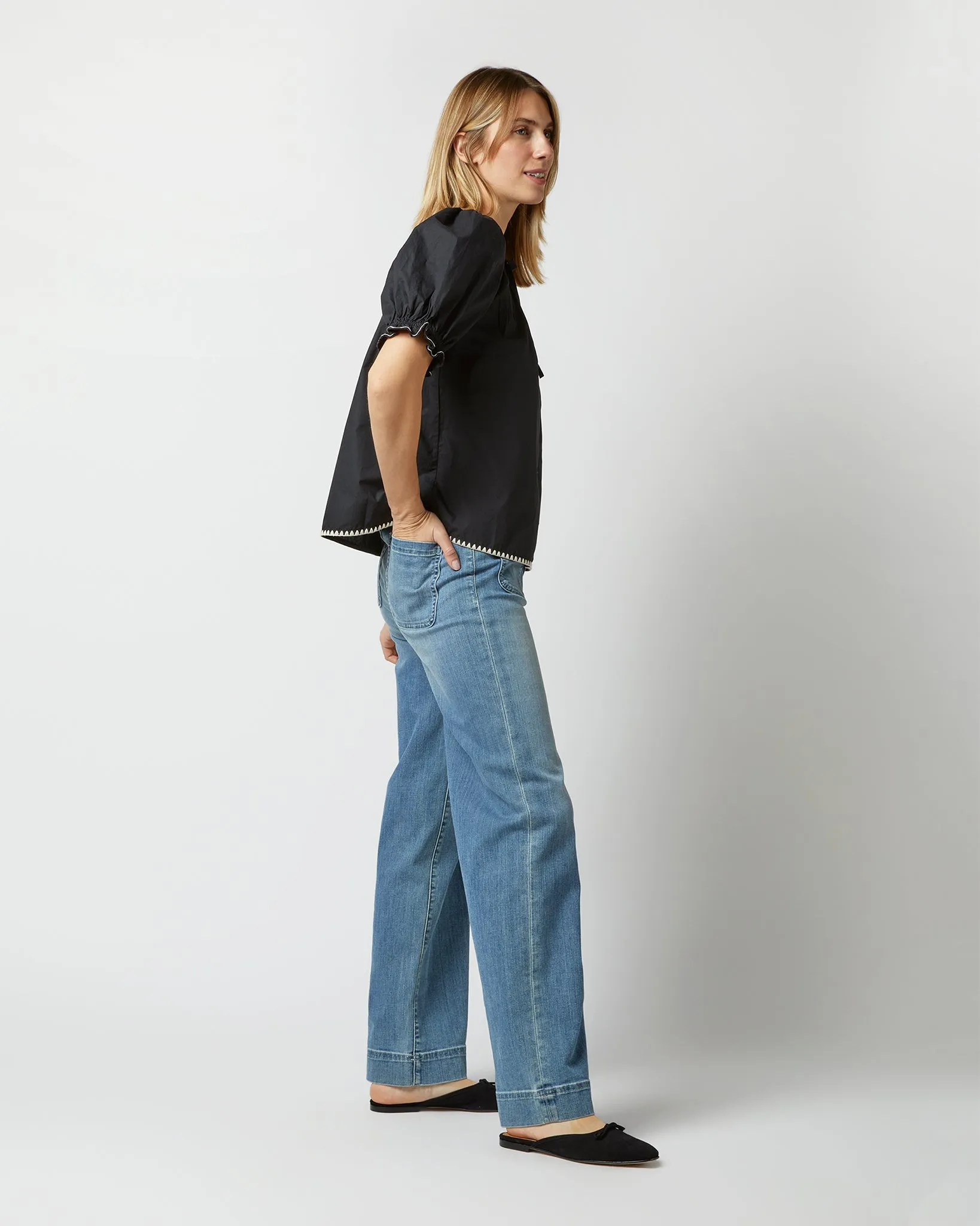 Ruby Top in Noir sold by Mashburn product image thumbnail 5