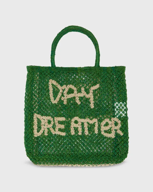 Large Day Dreamer Tote in Green/Natural sold by Mashburn
